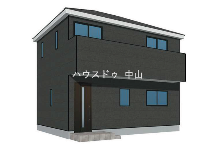 【外観】
\堂々とした佇まいの新築戸建/
洗練された外観デザインが街並みに映える一邸。住まうご家族の誇りとなる、美しさと安心感を兼ね備えた住まいです。