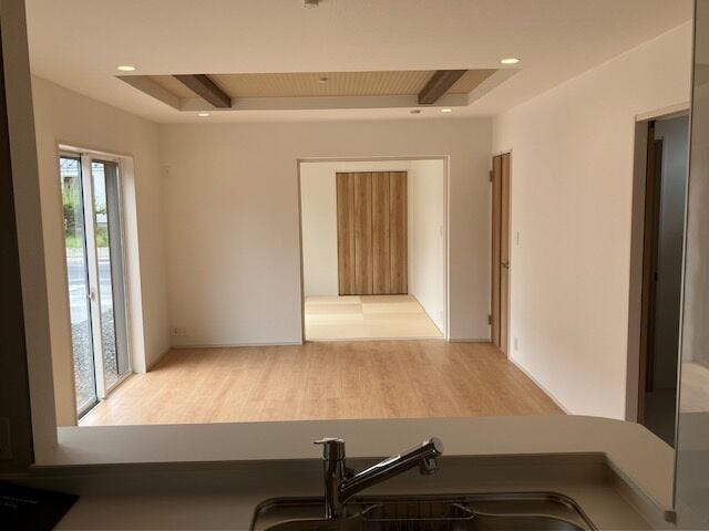 LDKから和室の眺め