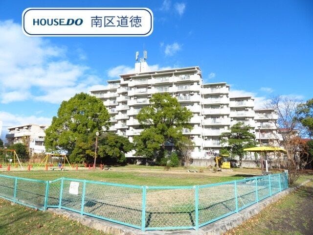 マンション南側にある「白水公園」です。