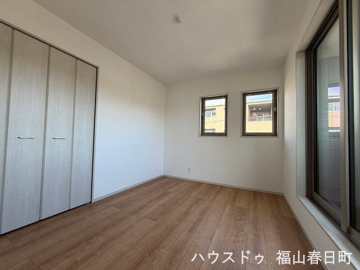 全洋室に収納完備!