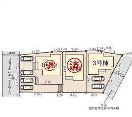 ■3号棟・車2台駐車可能■