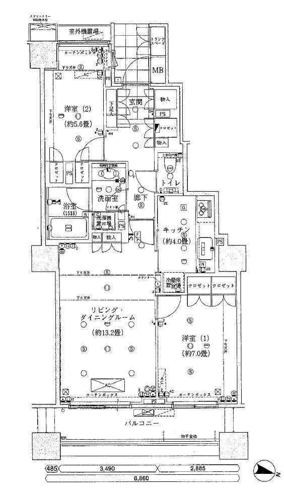 【間取り】
現況間取り