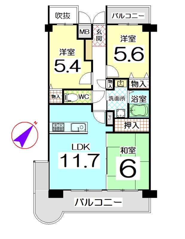 【間取り】