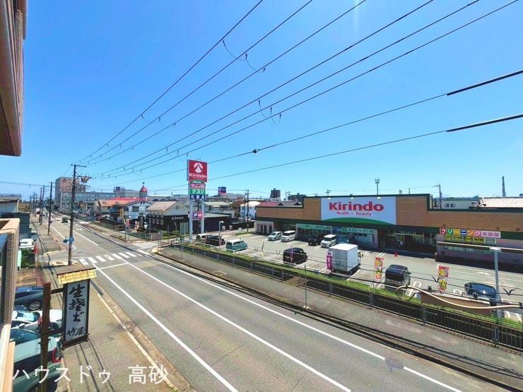 思わず深呼吸したくなる、開放的な眺望です。