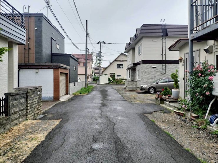 前面道路