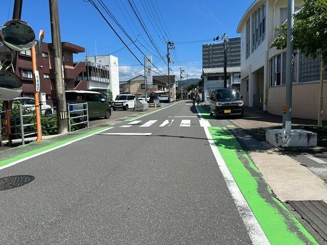 ★鴨田小学校区★
東側道路 南から北方向