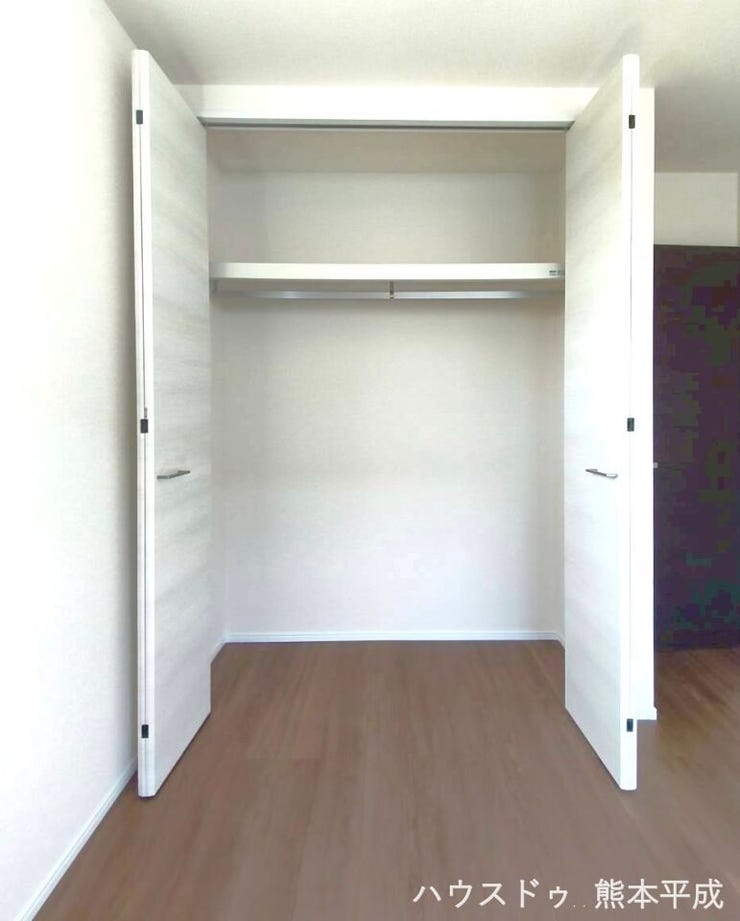 各部屋に収納スペースがある為、物が散らかる心配もありません