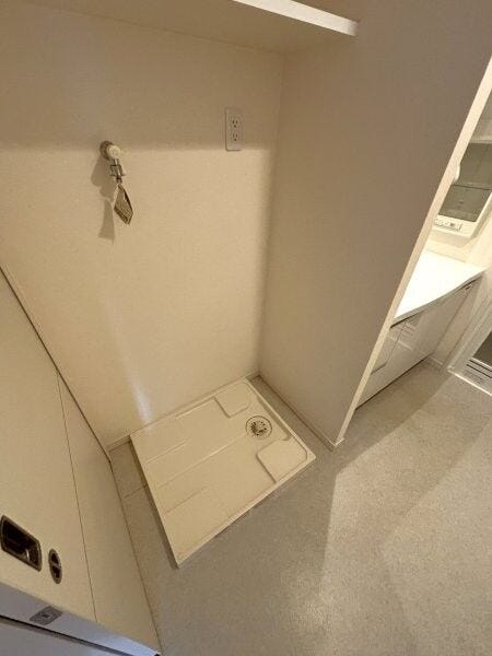 洗濯機置き場です!