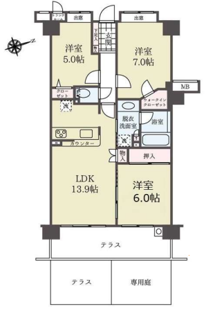 【間取り】