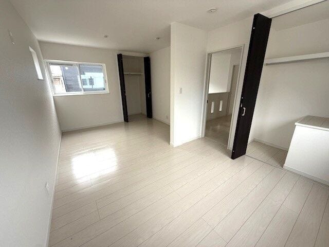 全居室に収納があるので、お部屋のスペースを広く使えます。