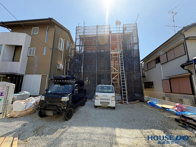 【外観】
2号地ただいま建築中です