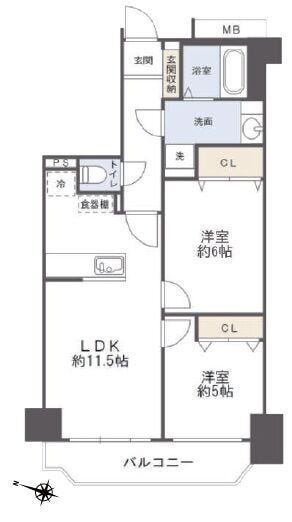 【間取り】
※図面と現況が異なる場合は現況優先となります。