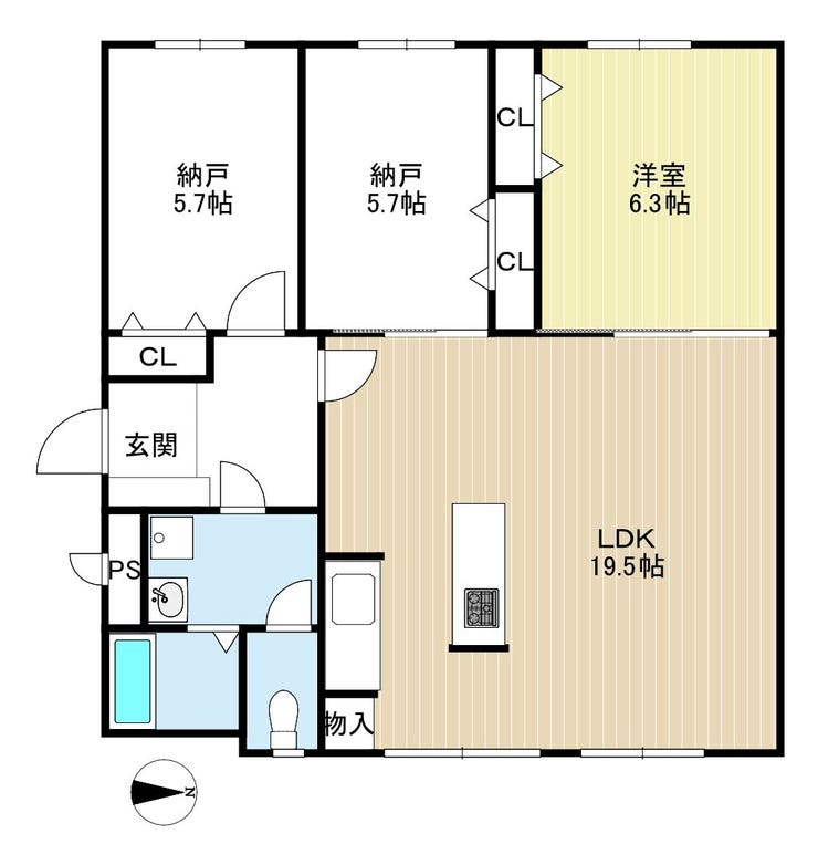【間取り】