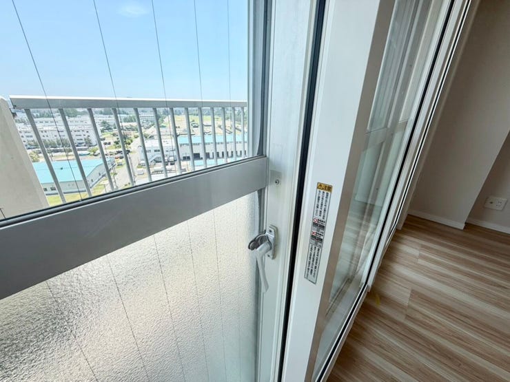 二重サッシ採用で断熱性・遮音性に優れた快適なお部屋です。全室完備です!