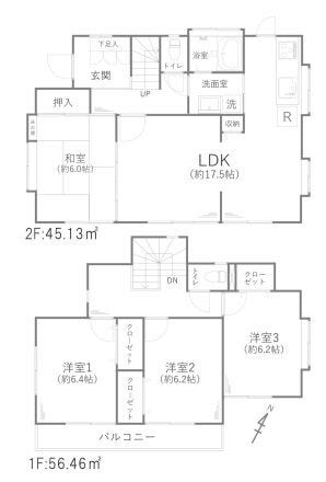 【間取り】
細部までこだわった間取りが、住むほどに毎日の快適さを実感させてくれます。
