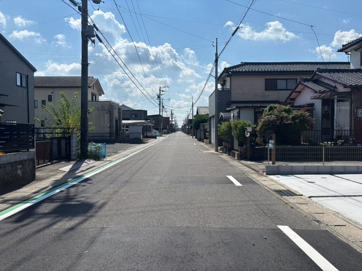 ◆東側公道 約7.0m、間口約7.8mありますので、車の出し入れがラクラクです♪