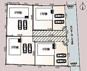 【全体区画図】
1号棟
