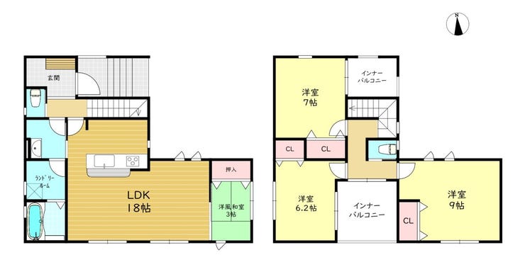 1号棟間取