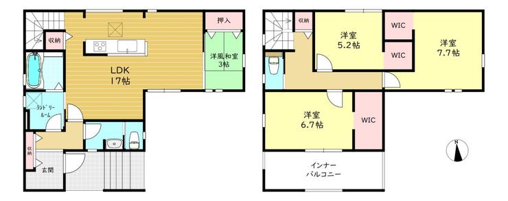 3号棟間取