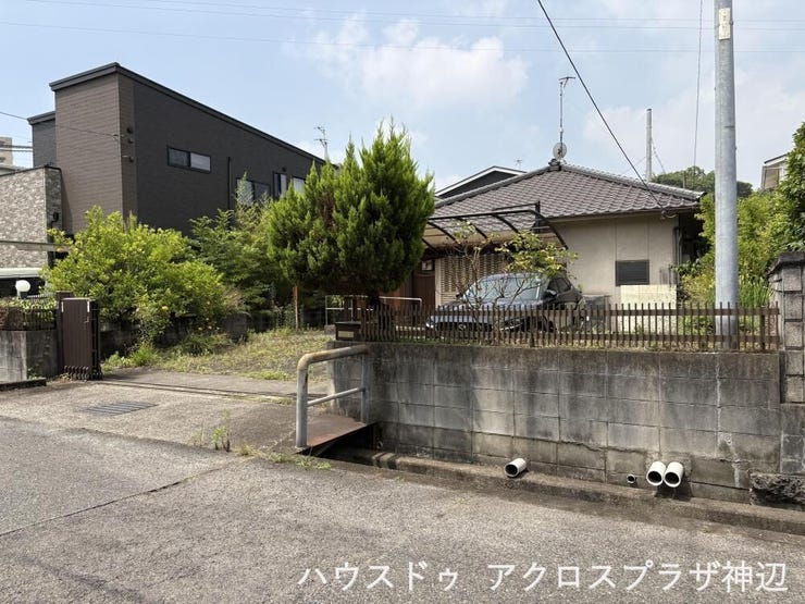 【前面道路含む現地写真】北側より撮影