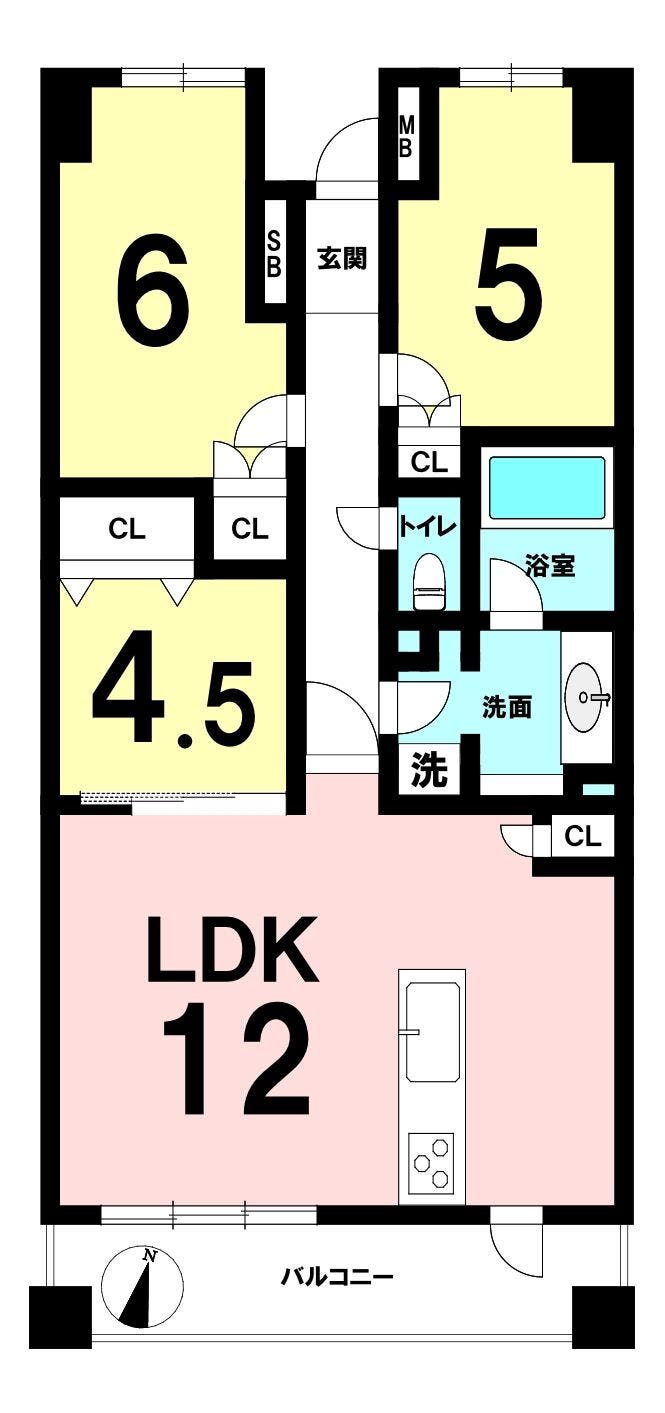 【間取り】