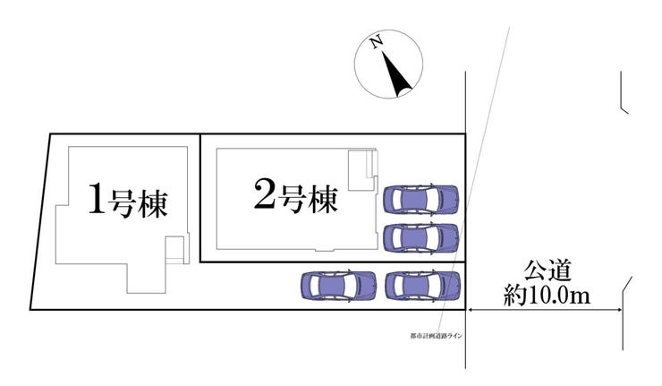 ◎区画図:1号棟