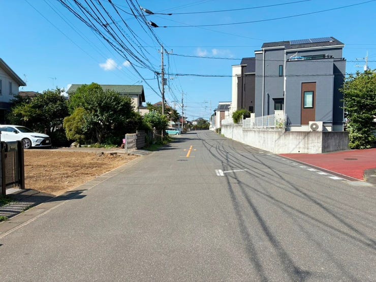 ◎前面道路(7/10撮影)