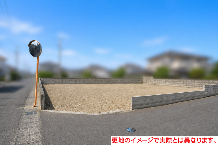 坂之上４丁目 売土地 更地にしたイメージ画像で実際とは異なります。参考にしてください。
