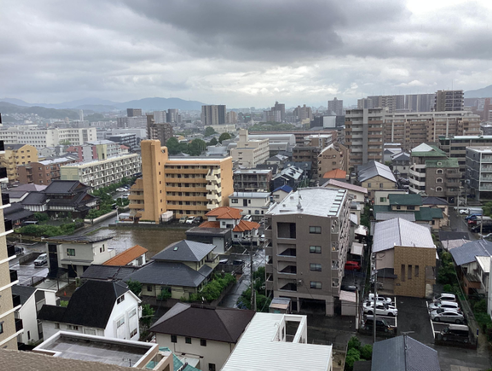 バルコニーからの眺望