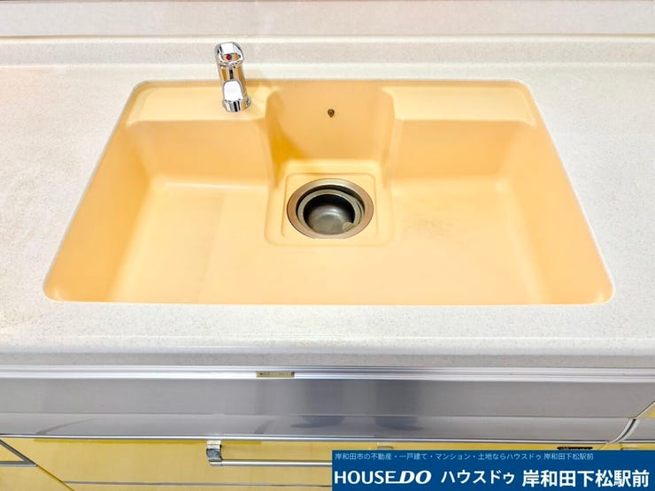 水垢の目立ちにくいシンク♪いつもピカピカで洗い物も楽しくなりそう♪