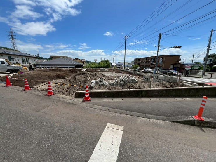 【外観写真】
建築中です。~2026/7月上旬撮影~