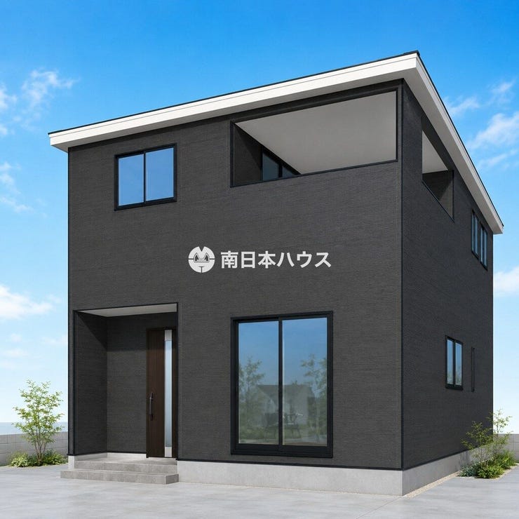 【外観】
※掲載の外観パースは図面を基に作成した完成予想イメージです。実際の建物とは形状・色彩・仕様・敷地形状・外構・植栽等が異なる場合があります。