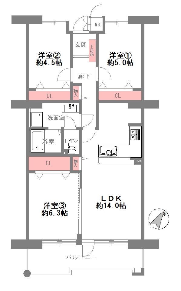 【間取り】