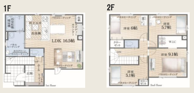 【間取り】
3号棟間取り