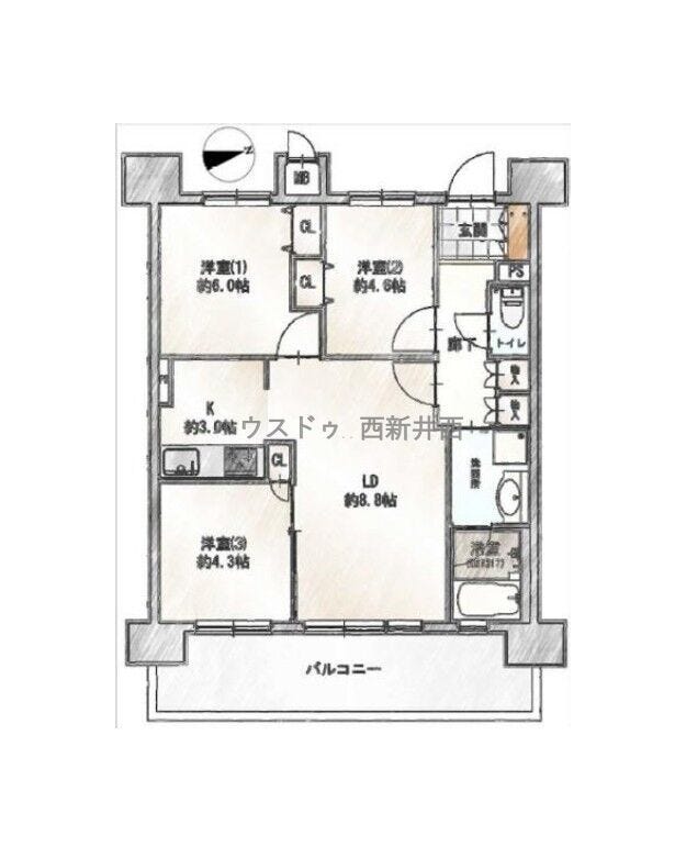 【間取り】