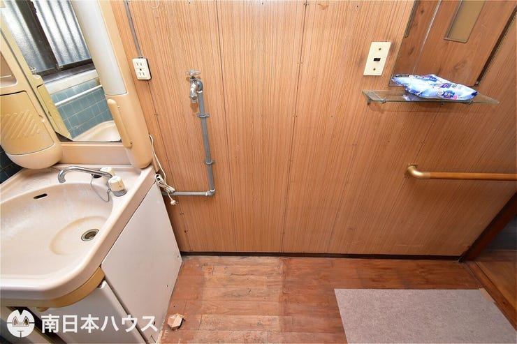 【洗濯機置き場】