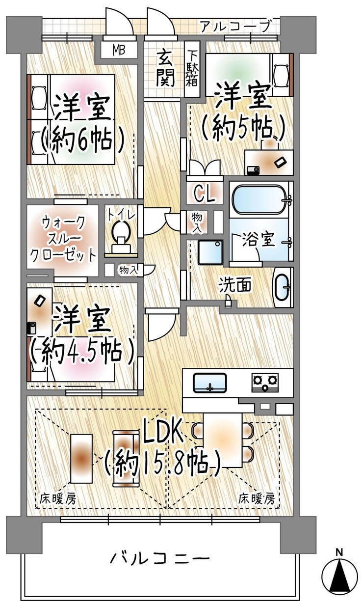 【間取り】