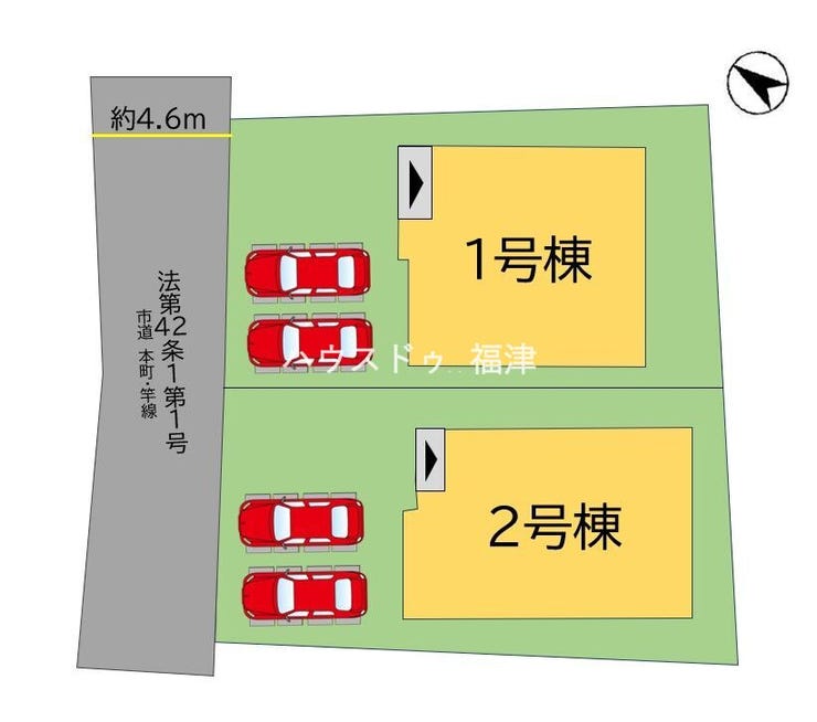 《福津市西福間1丁目 新築戸建》 2号棟♪
※現況優先
