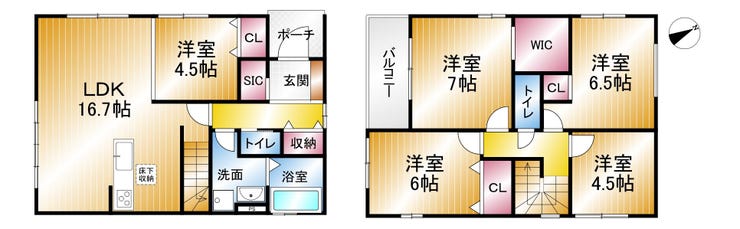【間取り】
現況と異なる場合は現況優先といたします。