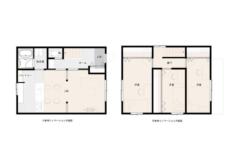 リノベーション参考図面