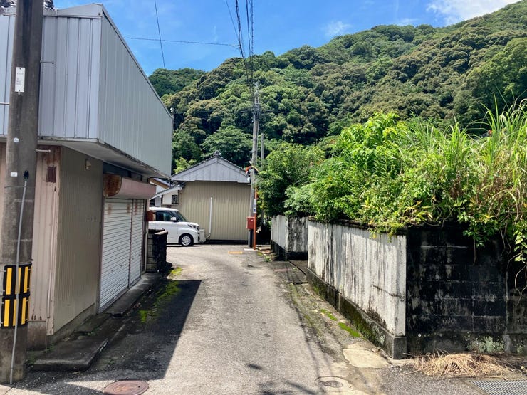 ★宇佐小学校区★
東側道路 北から南方向