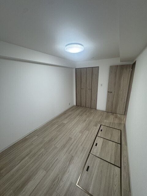部屋の空間を無駄なく広々と使える洋室