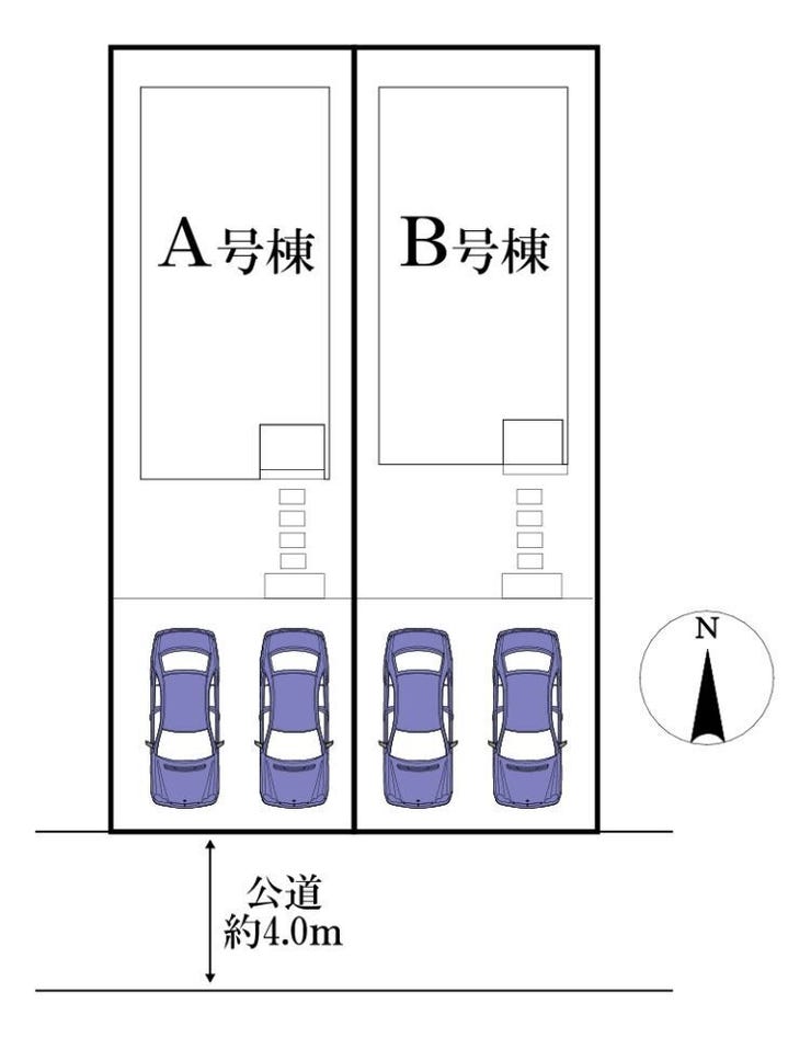 ◎区画図:B号棟