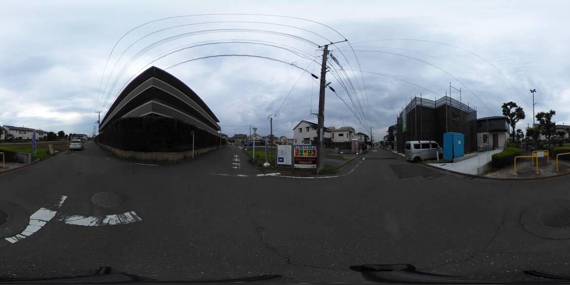 前面道路含む現地写真