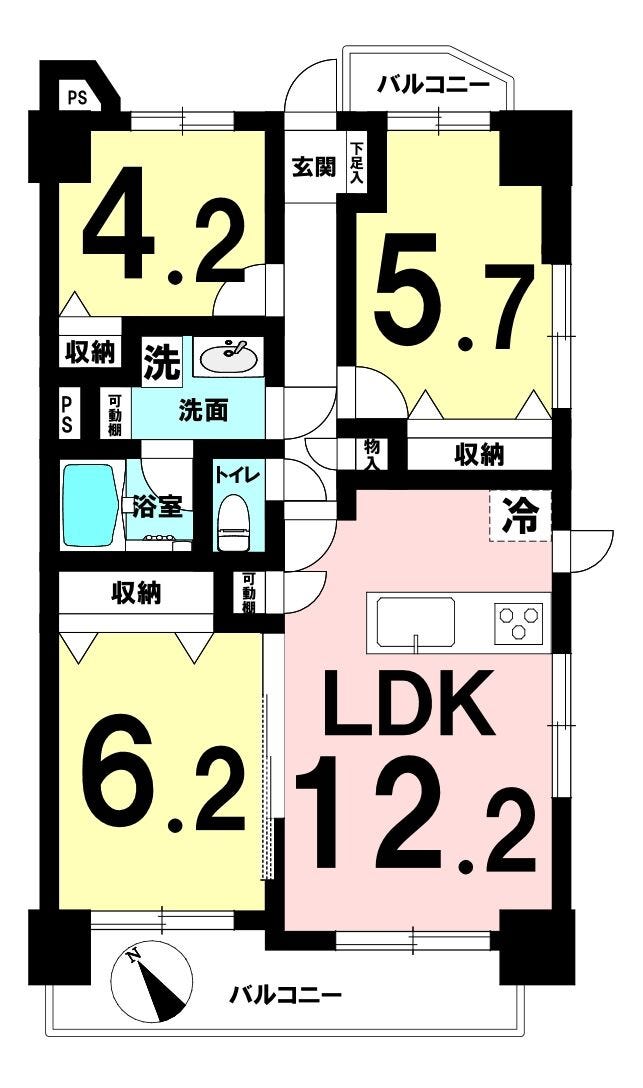 【間取り】