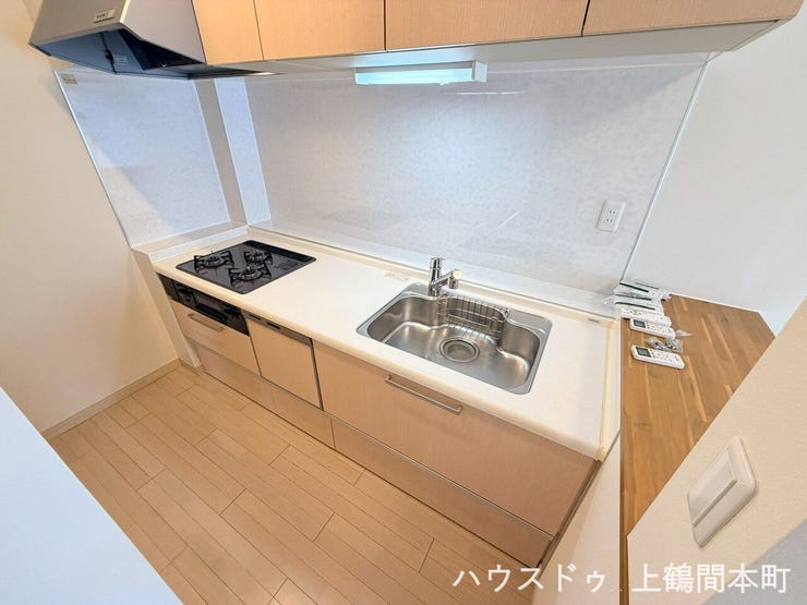 清潔感のある明るい空間で、気持ちよくお料理ができます