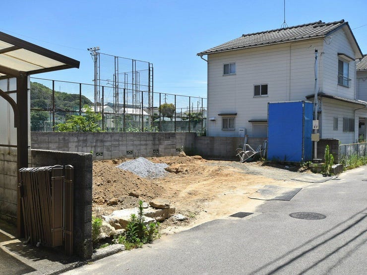 建設地を北西側より撮影 2026.07.14