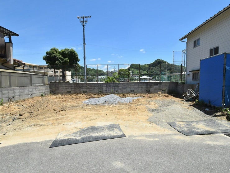 建設地を西側より撮影 2026.07.14