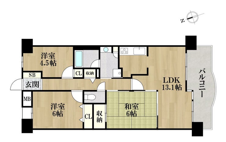 【間取り】