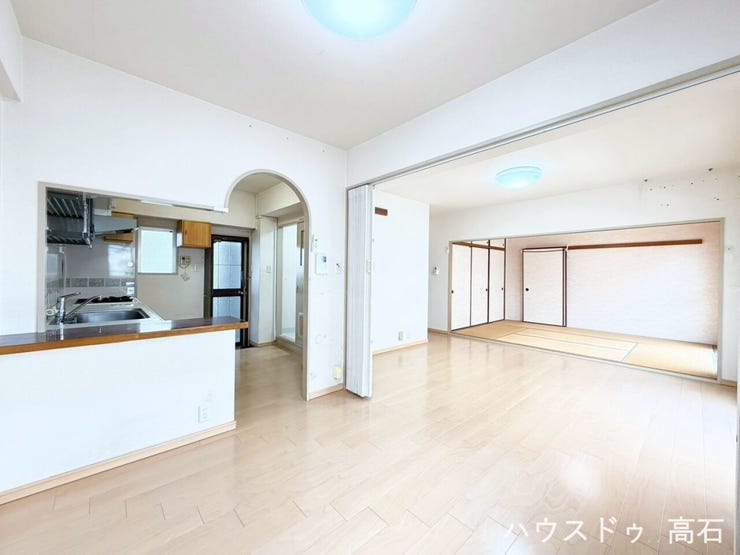 隣の和室を開放すれば超大空間!
